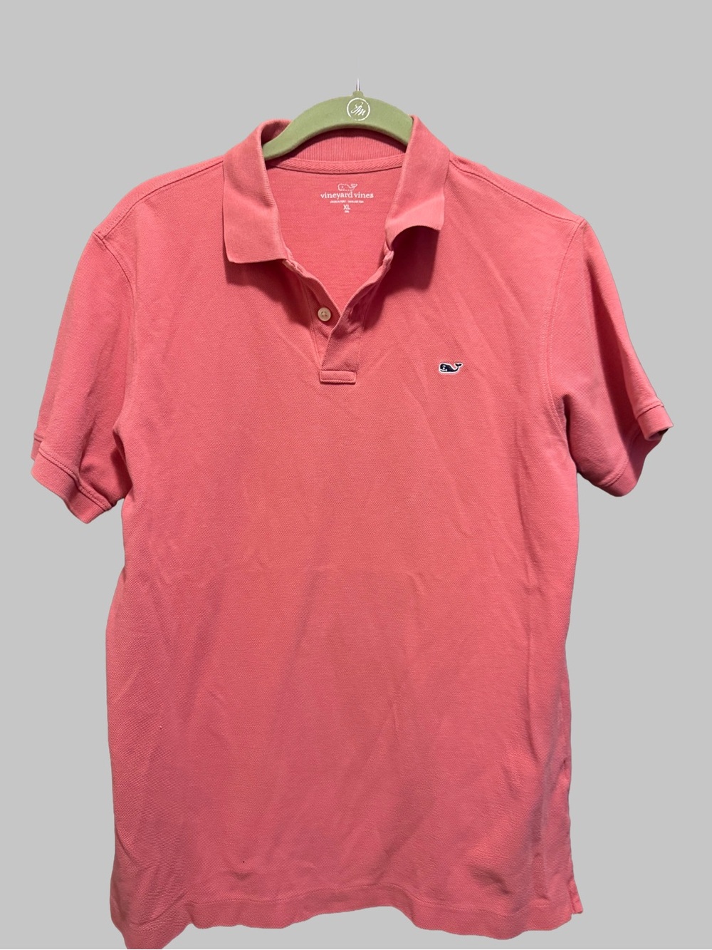 Vineyard Vines Boys Coral Pink Classic Polo Shirt